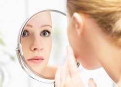 Woman's skin after anti-ageing treatment in Inverness
