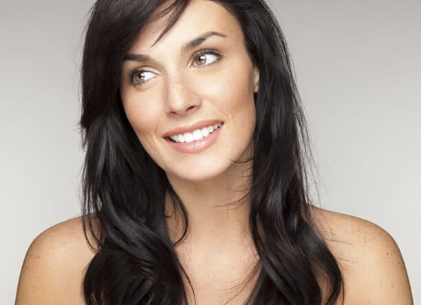 Woman after anti-ageing treatment in Inverness at Emma J Aesthetics