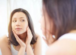 Woman thinking of getting anti-ageing treatment in Inverness