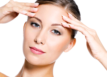 Woman after anti-ageing treatment in Inverness