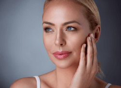 Woman after dermal fillers treatment in Inverness
