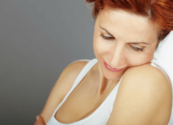Woman after chemical peel treatment in Inverness