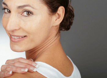 Woman after dermal fillers treatment in Inverness