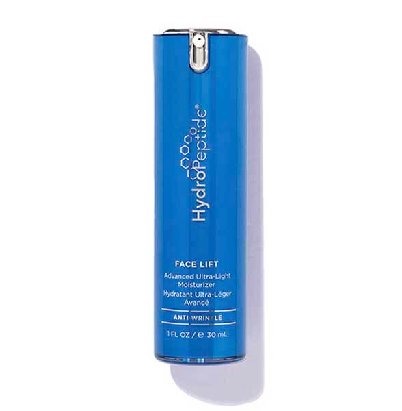 Hydropeptide face lift available at Emma J aesthetics