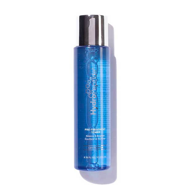 Hydropeptide pre treatment toner available at Emma J aesthetics